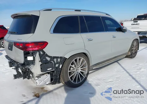 2025 Mercedes-Benz Gls 450 4Matic из США, поврежденный, VIN 4JGFF5KE5SB446534